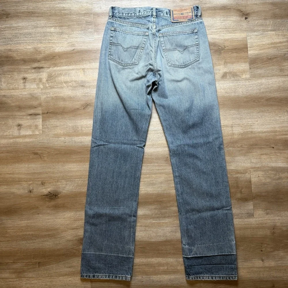 Vintage Diesel Kulter Jeans Men 29x32 Blue Straight Leg Retro Wash Made in Italy